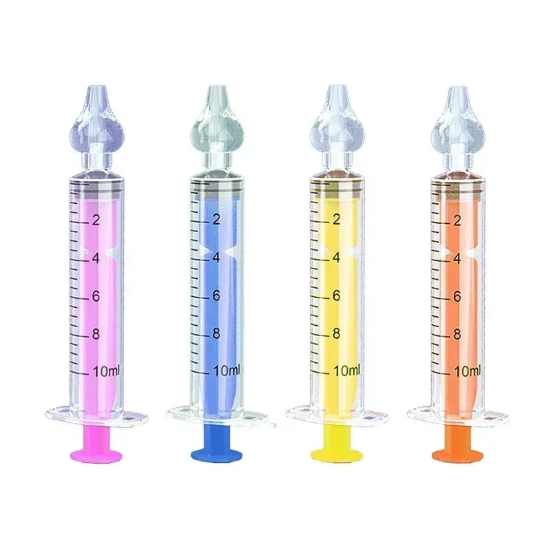 10ML/20ML Baby Nasal Aspirator Syringe Baby Nose Cleaner Rhinitis Nasal Washer Irrigator Needle Baby Nose Washing for Children