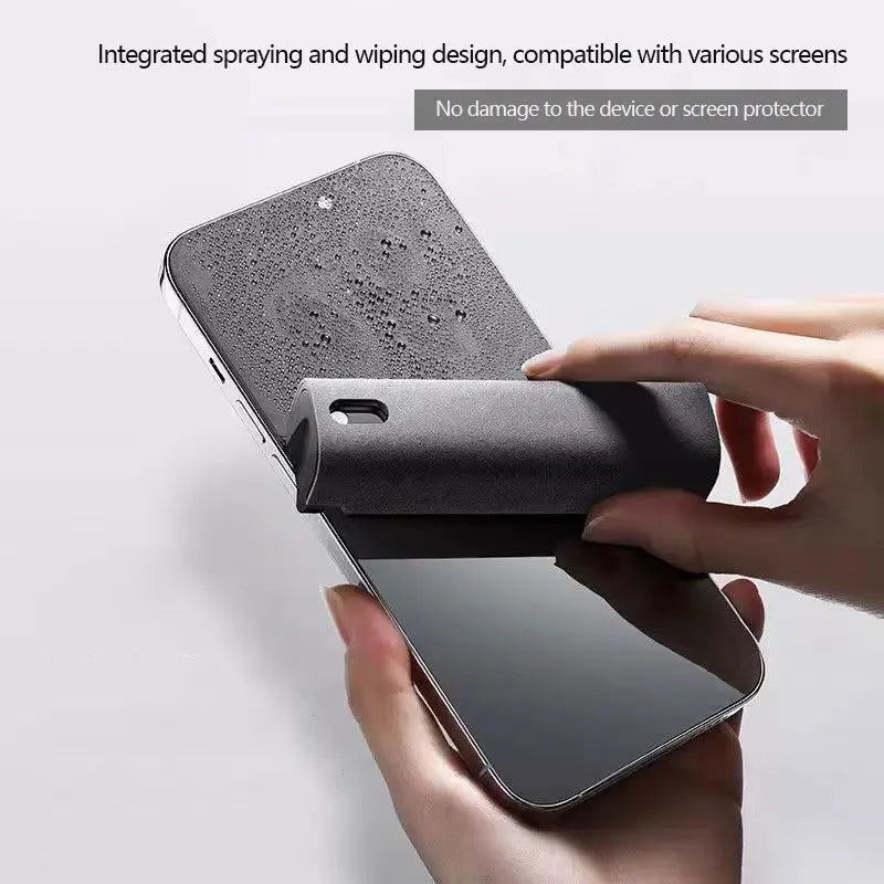 2 in 1 Mobile screen cleaning Tablet laptop cleaning Wipe car cleaning cloth Display screen spray spray