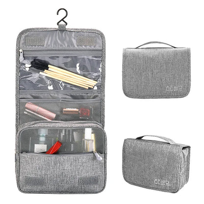 Oxford Fabric Men Business Portable Storage Bag Toiletries Organizer Women Cosmetic Bag Waterproof Hanging Travel Wash Pouch
